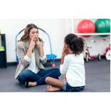 terapia fonoaudiológica infantil Vila Baruel